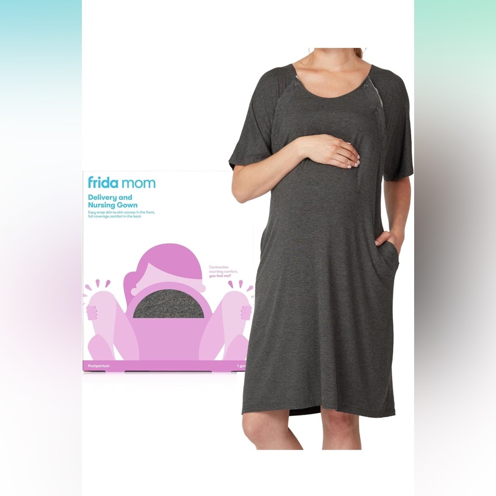 Frida Mom Labor & Delivery Gown, did not wear during delivery